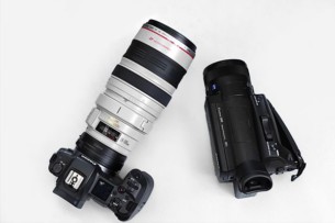 Обзор Sony Handycam FDR-AX700 vs Canon EOS R + EF 28-300mm f3.5-5.6L